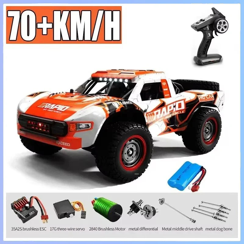 GANGYINGBAO JJRC Q130 1:16 70KM/H High-Speed 4WD Brushless RC Car