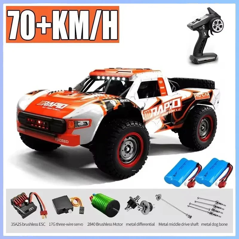 GANGYINGBAO JJRC Q130 1:16 70KM/H High-Speed 4WD Brushless RC Car